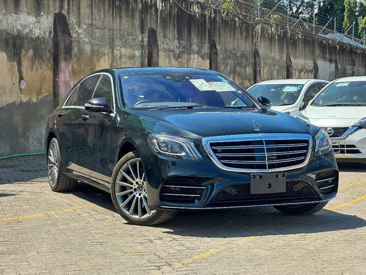 2020 Mercedes-Benz S560 in black, photo 1 of 12, for sale in Kenya (Ref M20-17510)