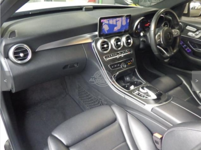 2019 Mercedes-Benz C220 in white, photo 2 of 3, for sale in Kenya (Ref M19-08283)