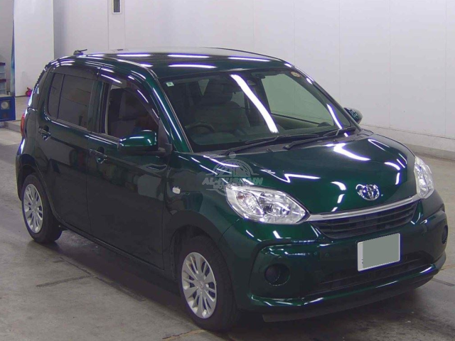 2020 Toyota Passo in green, photo 1 of 4, for sale in Kenya (Ref T20-72437)