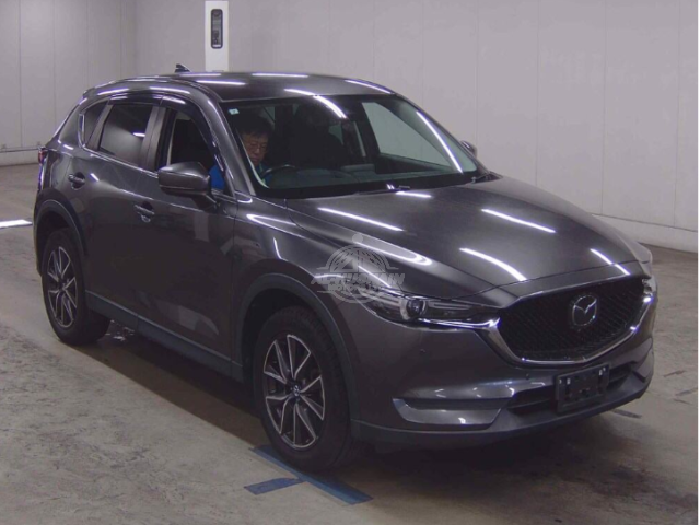 2019 Mazda CX-5 in grey, photo 1 of 3, for sale in Kenya (Ref M19-04595)