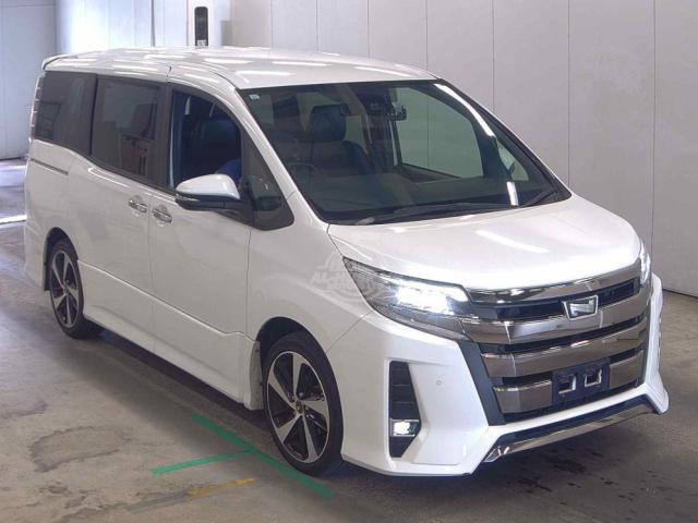 2019 Toyota Noah in pearl, photo 1 of 3, for sale in Kenya (Ref T19-73570)