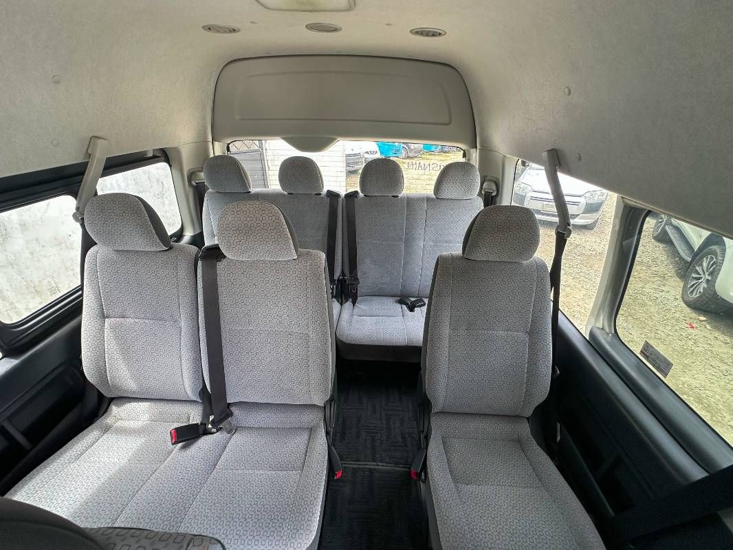 2019 Toyota Hiace in white, photo 9 of 10, for sale in Kenya (Ref T19-10052)