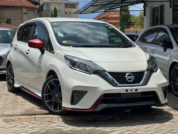 2019 Nissan Note in pearl, photo 1 of 12, for sale in Kenya (Ref N19-72864)