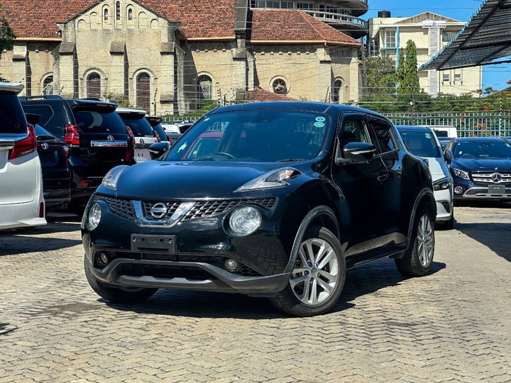 2019 Nissan Juke in black, photo 1 of 12, for sale in Kenya (Ref N19-02308)