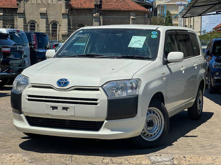 2019 Toyota Succeed in white, photo 1 of 15, for sale in Kenya (Ref T19-10910)