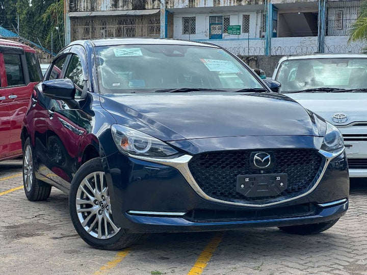 2019 Mazda Mazda2 in blue, photo 1 of 12, for sale in Kenya (Ref M19-00308)