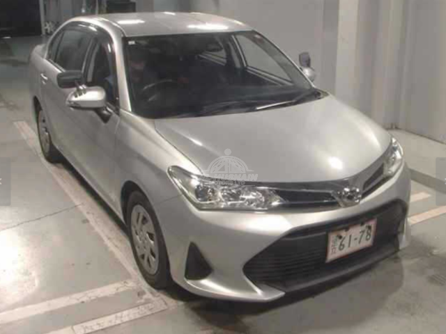 2019 Toyota Axio in silver, photo 1 of 4, for sale in Kenya (Ref T19-28120)