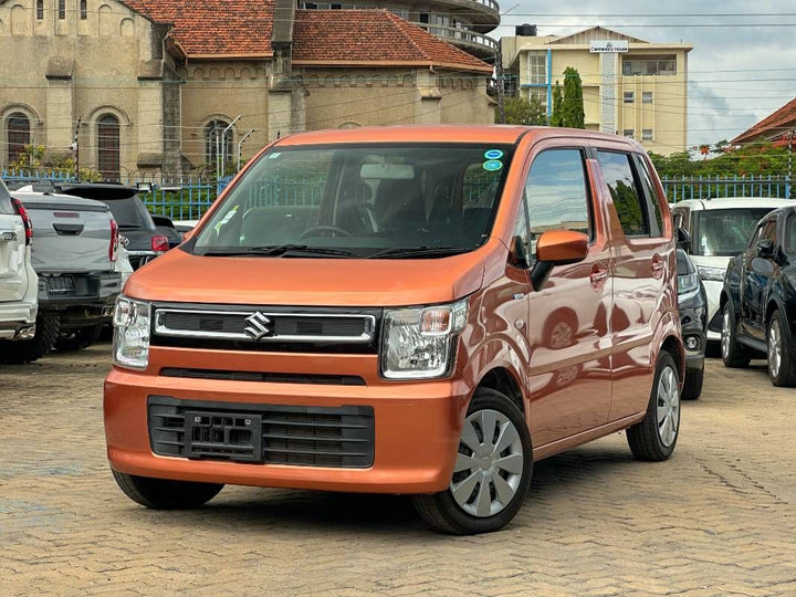 2019 Suzuki Wagon R in orange, photo 1 of 12, for sale in Kenya (Ref S19-89250)
