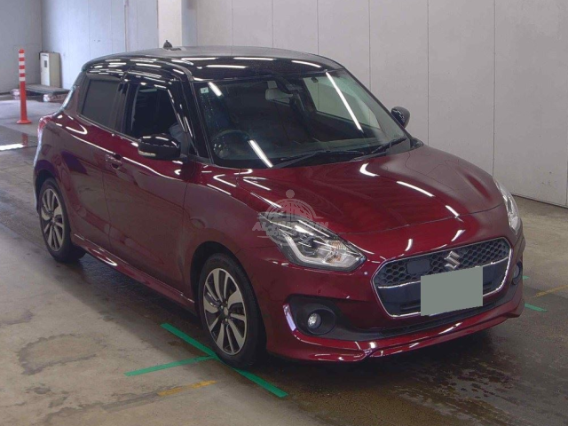 2019 Suzuki Swift in red, photo 1 of 3, for sale in Kenya (Ref S19-33921)