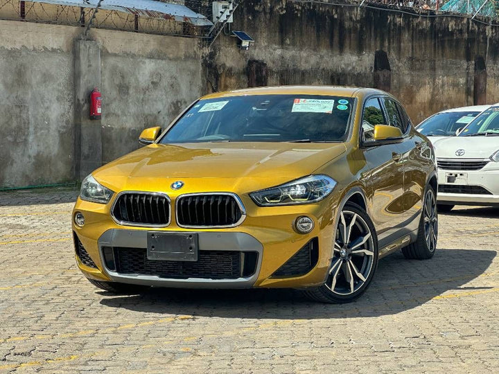 2019 BMW X2 in gold, photo 1 of 12, for sale in Kenya (Ref B19-93907)