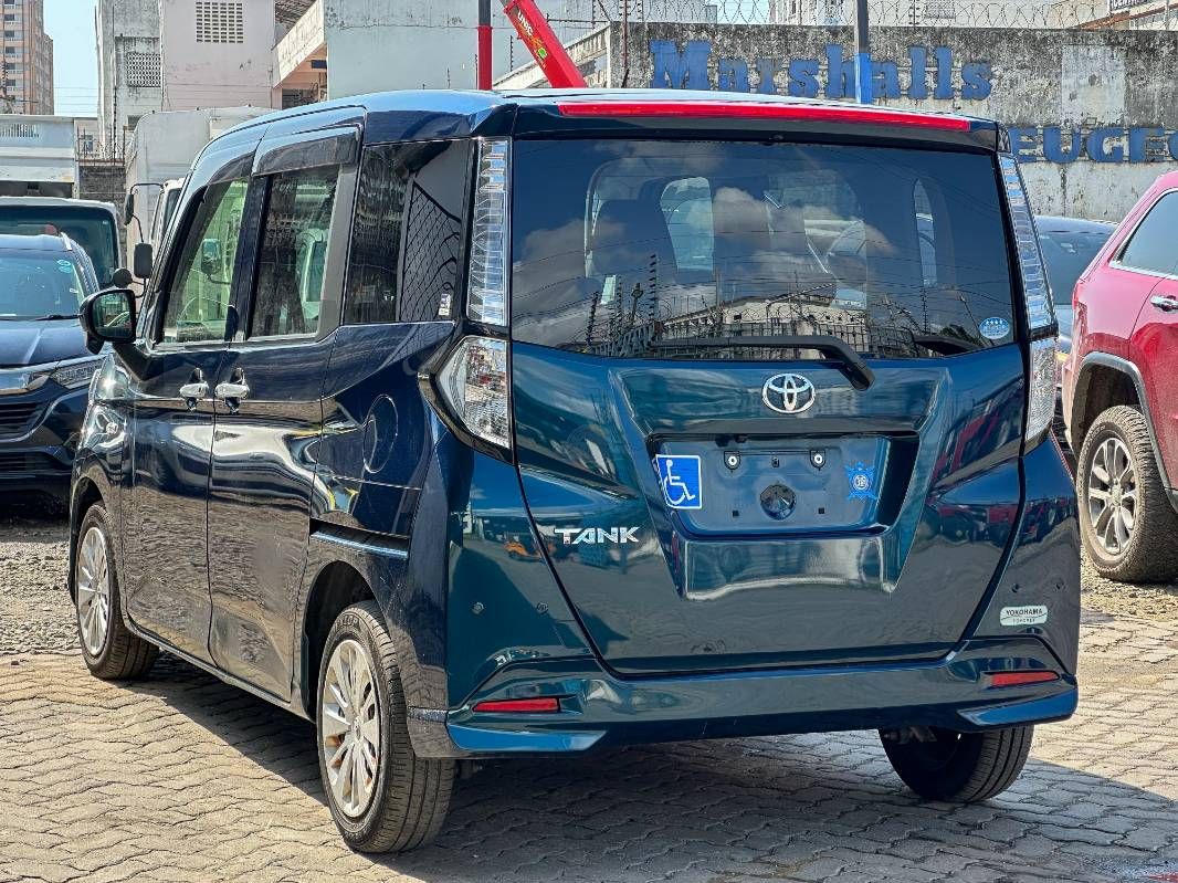 2019 Toyota Tank in navy blue, photo 4 of 12, for sale in Kenya (Ref T19-81854)