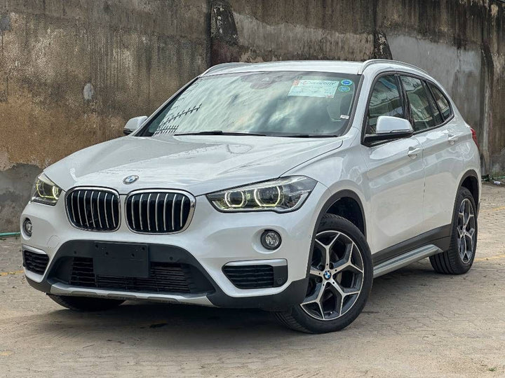 2019 BMW X1 in white, photo 1 of 12, for sale in Kenya (Ref B19-82222)