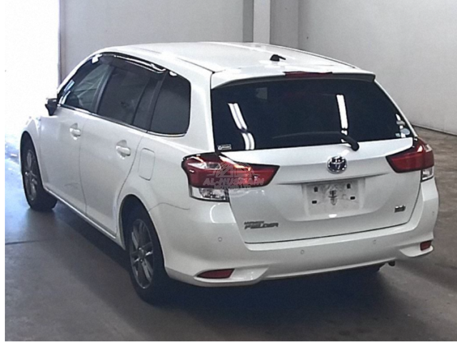 2019 Toyota Fielder in pearl, photo 3 of 3, for sale in Kenya (Ref T19-24502)