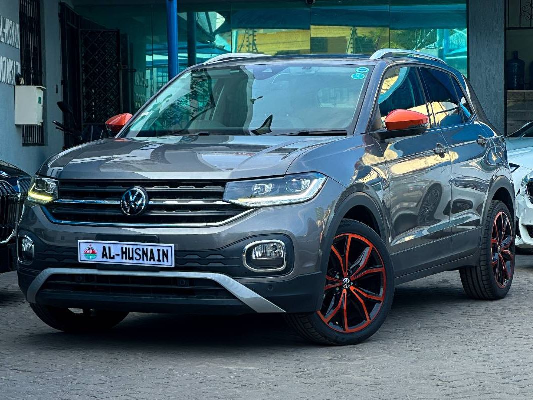 2021 Volkswagen T-Cross in grey, photo 1 of 9, for sale in Kenya (Ref V21-64929)