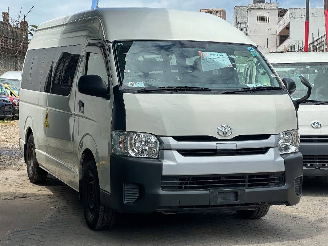 2019 Toyota Hiace in white, photo 3 of 10, for sale in Kenya (Ref T19-10052)