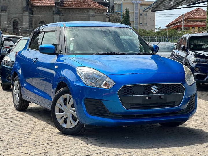 2019 Suzuki Swift in blue, photo 1 of 13, for sale in Kenya (Ref S19-31697)