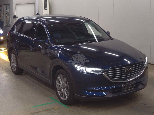 2019 Mazda CX-8 in blue, photo 1 of 3, for sale in Kenya (Ref M19-06899)