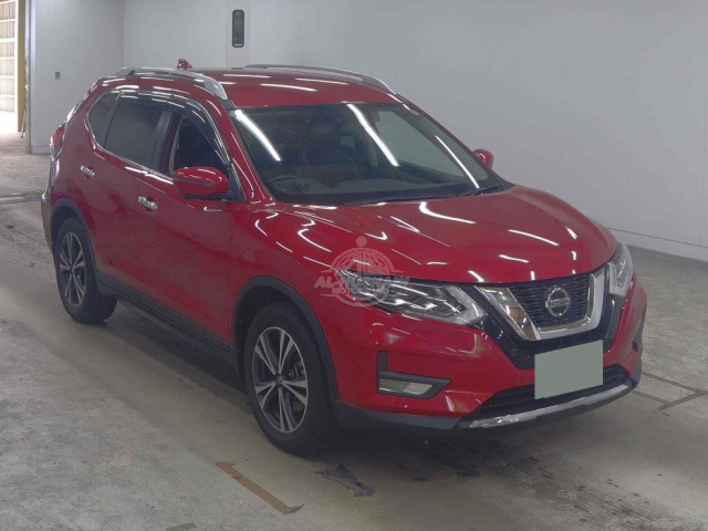 2020 Nissan X-Trail in red, photo 1 of 4, for sale in Kenya (Ref N20-51969)