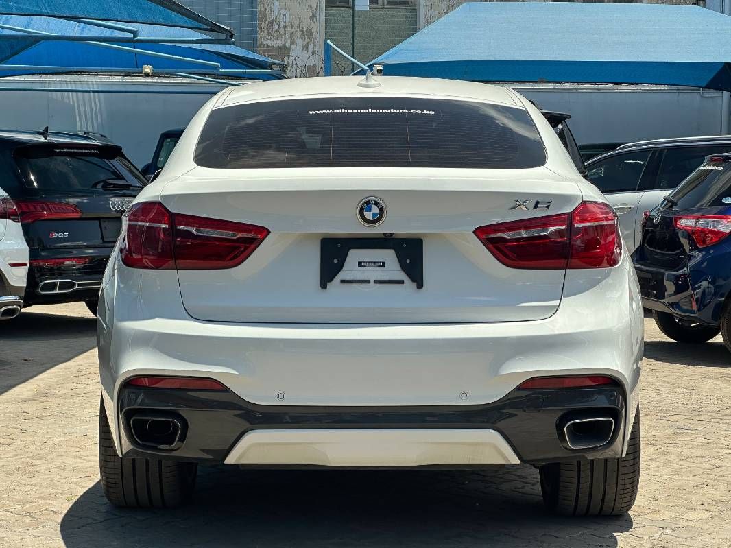 2019 BMW X6 in white, photo 5 of 13, for sale in Kenya (Ref B19-56574)
