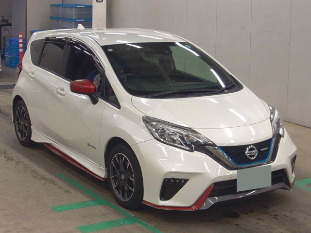 2019 Nissan Note in pearl, photo 1 of 4, for sale in Kenya (Ref N19-51251)