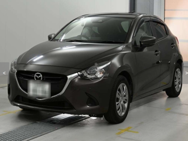 2019 Mazda Demio in grey, photo 1 of 4, for sale in Kenya (Ref M19-12424)