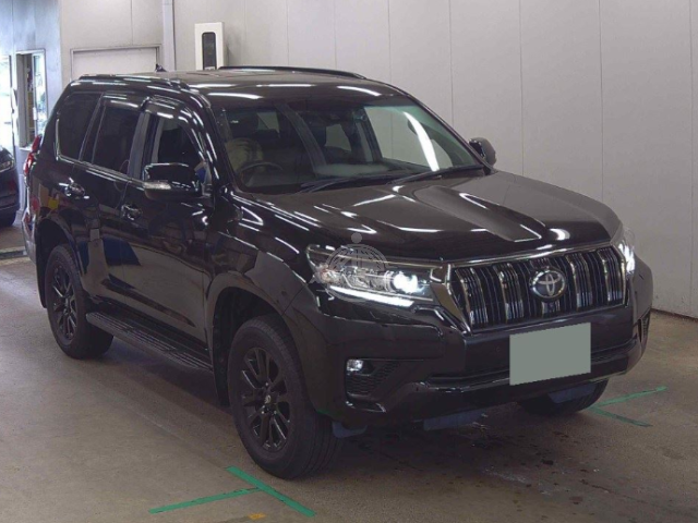2021 Toyota Prado in black, photo 1 of 3, for sale in Kenya (Ref T21-26436)