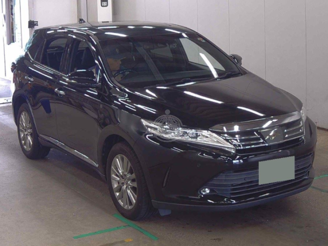 2019 Toyota Harrier in black, photo 1 of 3, for sale in Kenya (Ref T19-71435)