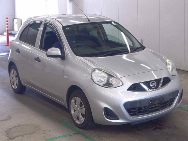 2019 Nissan March in silver, photo 1 of 3, for sale in Kenya (Ref N19-88207)