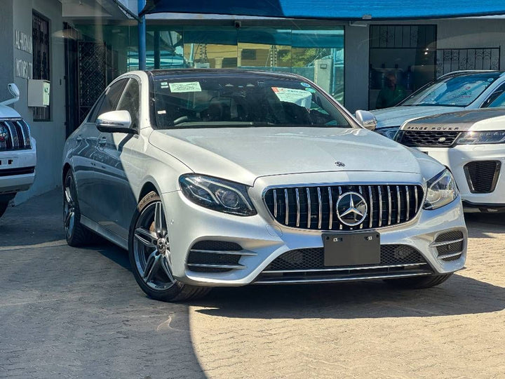 2019 Mercedes-Benz E300 in silver, photo 1 of 12, for sale in Kenya (Ref M19-48184)