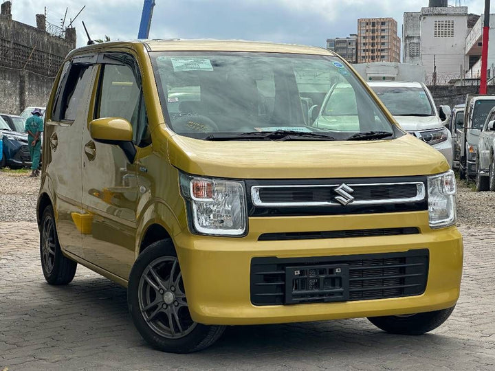 2019 Suzuki Wagon R in yellow, photo 1 of 12, for sale in Kenya (Ref S19-68503)