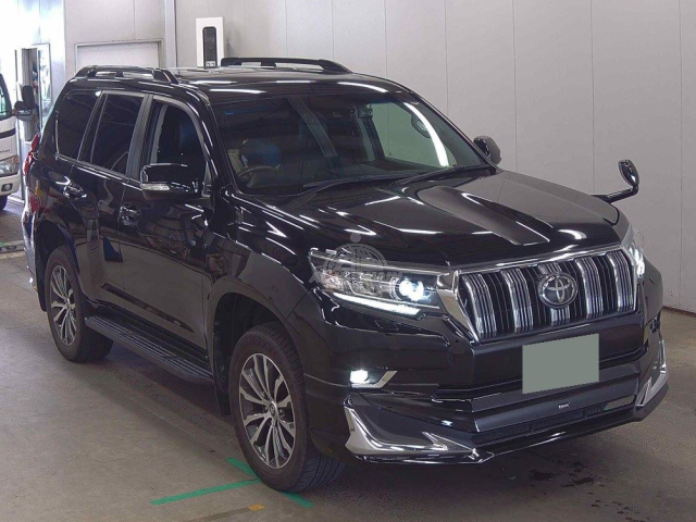 2020 Toyota Prado in black, photo 1 of 3, for sale in Kenya (Ref T20-17980)