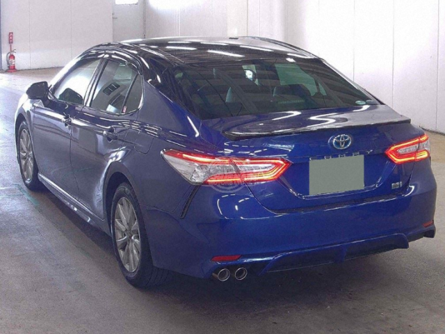 2019 Toyota Camry in blue, photo 3 of 3, for sale in Kenya (Ref T19-41810)