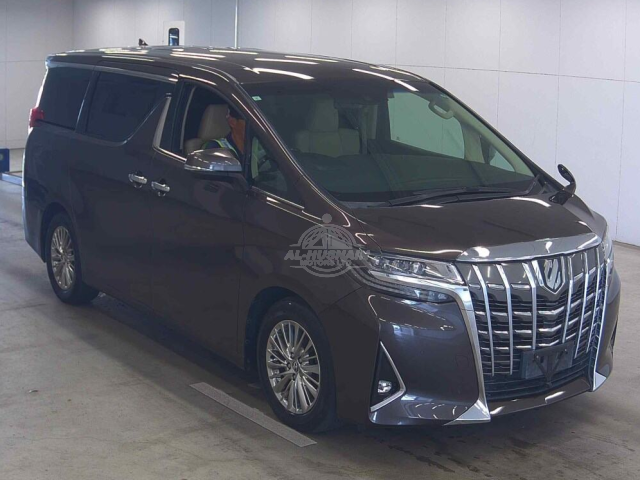 2019 Toyota Alphard in brown, photo 1 of 4, for sale in Kenya (Ref T19-52366)