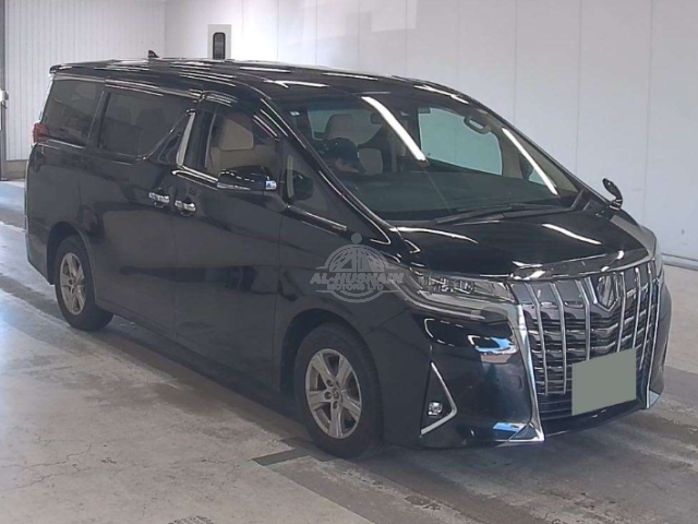 2019 Toyota Alphard in black, photo 1 of 4, for sale in Kenya (Ref T19-32953)