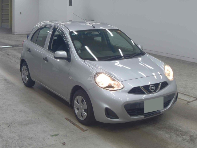 2019 Nissan March in silver, photo 1 of 3, for sale in Kenya (Ref N19-87941)