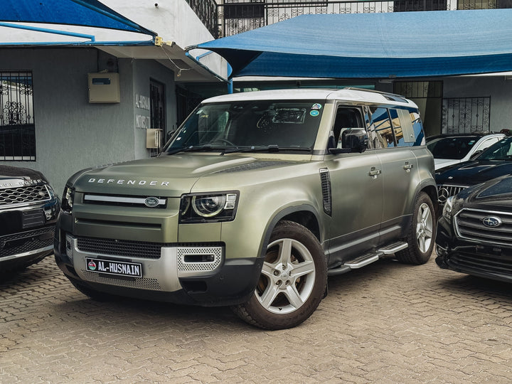 2021 Land Rover Defender in green, photo 1 of 12, for sale in Kenya (Ref L21-09852)