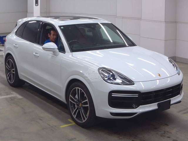 2019 Porsche Cayenne in white, photo 1 of 4, for sale in Kenya (Ref P19-92127)