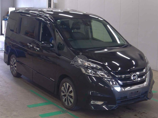 2019 Nissan Serena in black, photo 1 of 3, for sale in Kenya (Ref N19-66625)