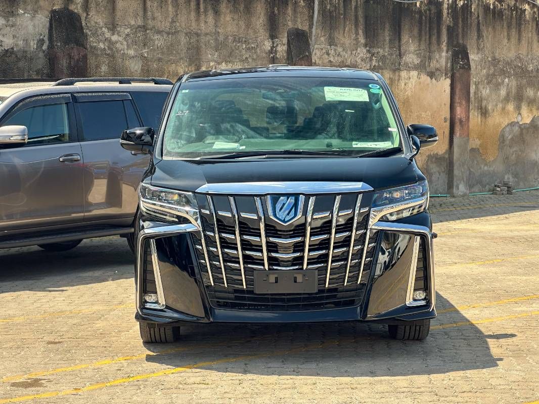 2019 Toyota Alphard in black, photo 2 of 13, for sale in Kenya (Ref T19-78465)