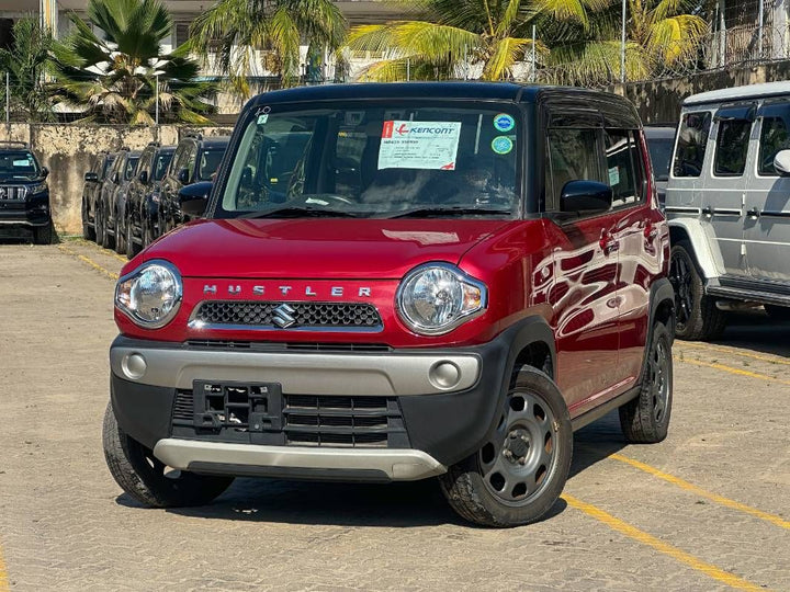 2019 Suzuki Hustler in red, photo 1 of 12, for sale in Kenya (Ref S19-58959)
