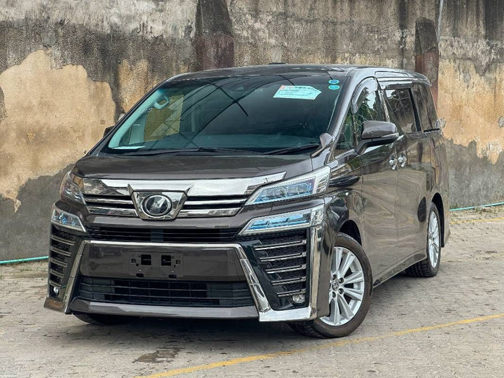 2019 Toyota Vellfire in bronz, photo 1 of 13, for sale in Kenya (Ref T19-62384)