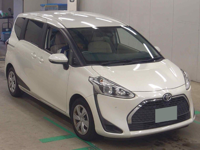 2019 Toyota Sienta in pearl, photo 1 of 3, for sale in Kenya (Ref T19-89135)