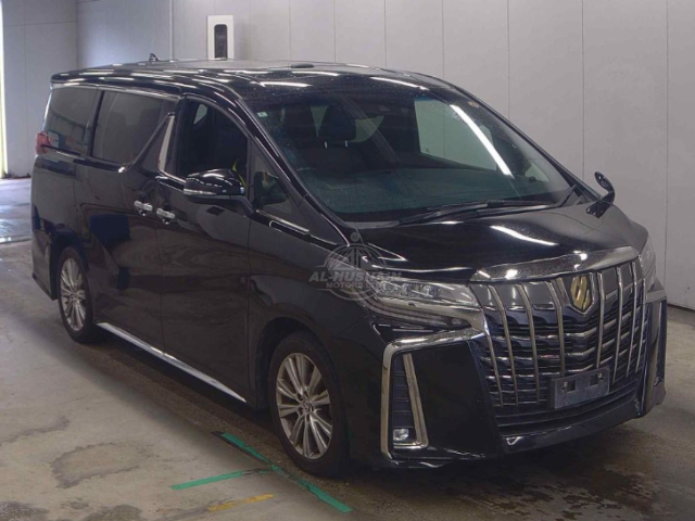 2020 Toyota Alphard in black, photo 1 of 3, for sale in Kenya (Ref T20-22925)