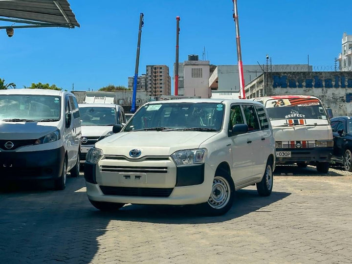 2019 Toyota Probox in white, photo 1 of 15, for sale in Kenya (Ref T19-02683)