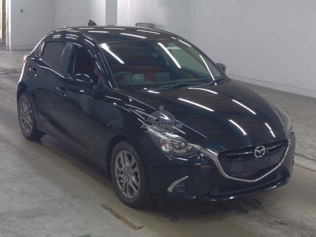 2019 Mazda Demio in black, photo 1 of 3, for sale in Kenya (Ref M19-10733)