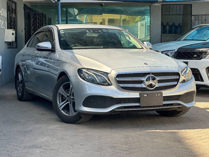 2019 Mercedes-Benz E200 in silver, photo 1 of 12, for sale in Kenya (Ref M19-01539)