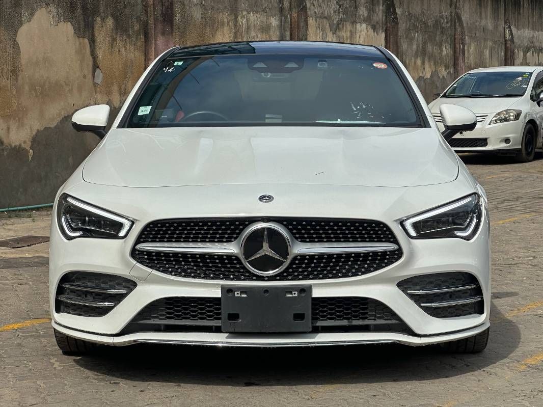 2019 Mercedes-Benz CLA200 in pearl, photo 2 of 12, for sale in Kenya (Ref M19-22414)