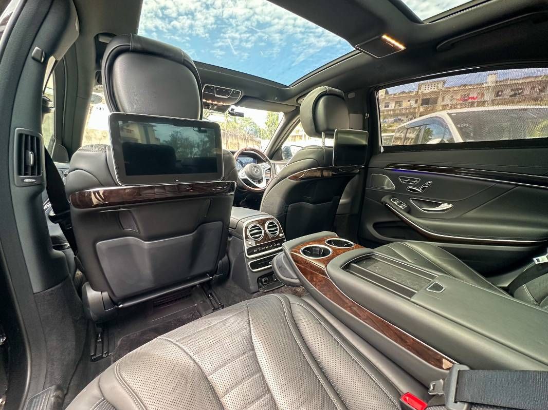2019 Mercedes-Benz S560 in black, photo 11 of 13, for sale in Kenya (Ref M19-11073)