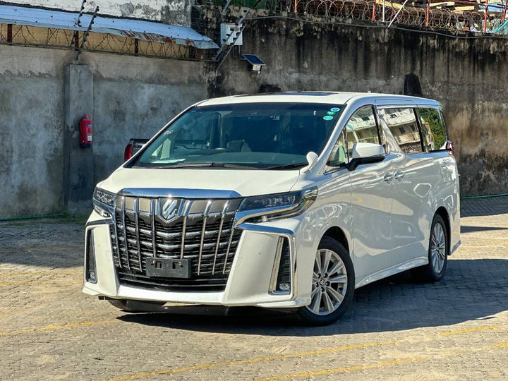 2020 Toyota Alphard in pearl, photo 1 of 13, for sale in Kenya (Ref T20-26374)