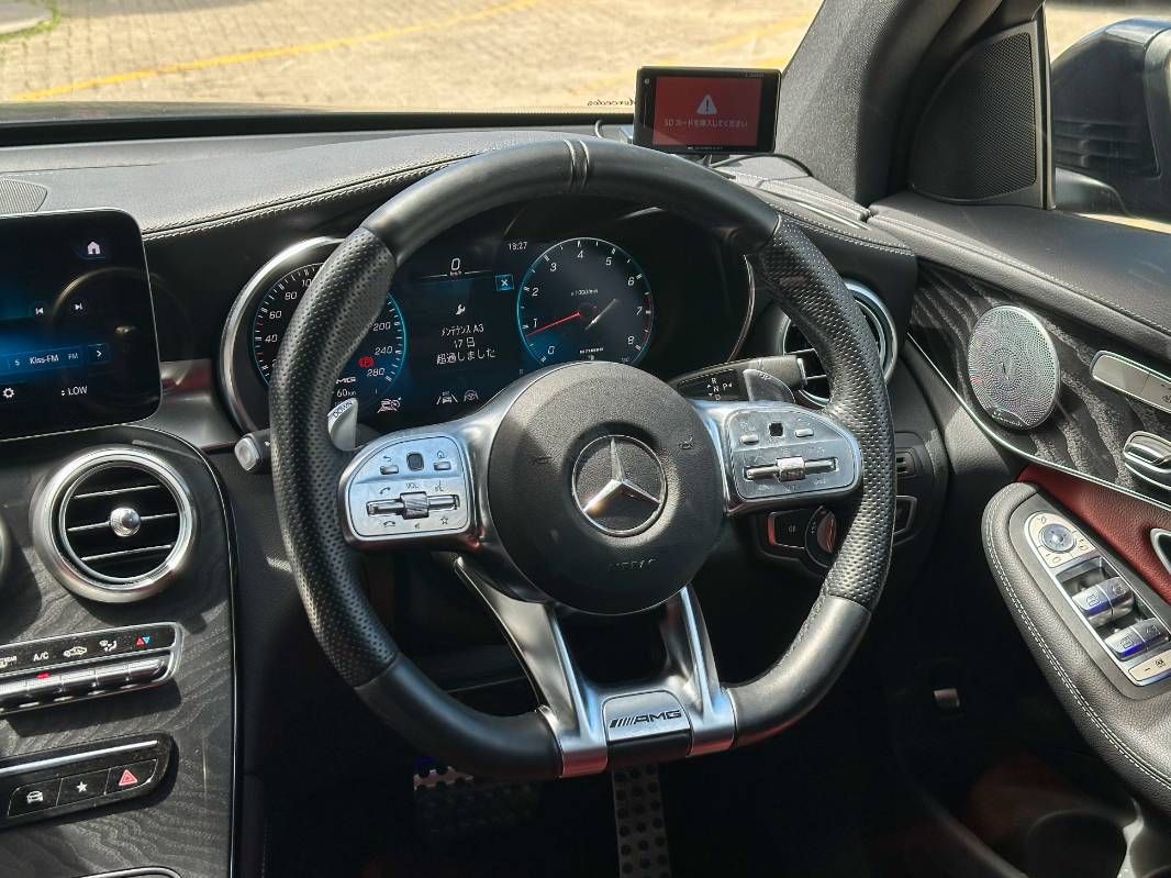 2020 Mercedes-Benz GLC43 in black, photo 8 of 12, for sale in Kenya (Ref M20-15191)